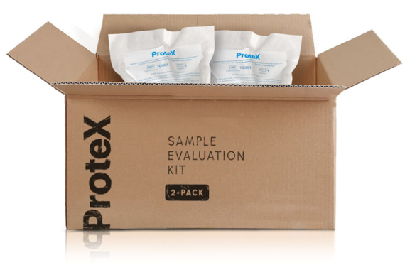 ProteX Sample Evaluation Kit 2-Pack for Providers.