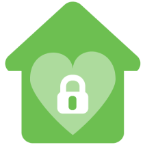 privacy and intimacy icon.